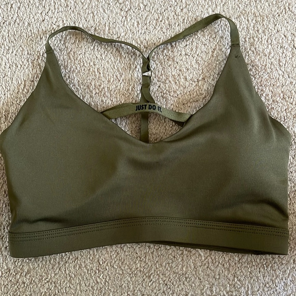 Nike sports bra with padding M